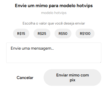 Escolher valor do mimo