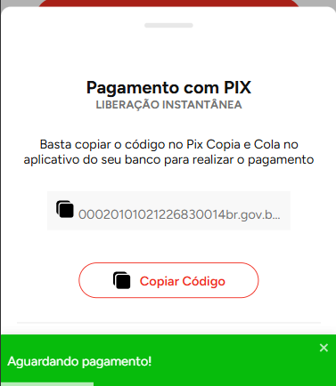 Código PIX