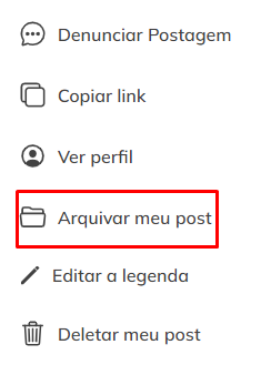 Arquivar post